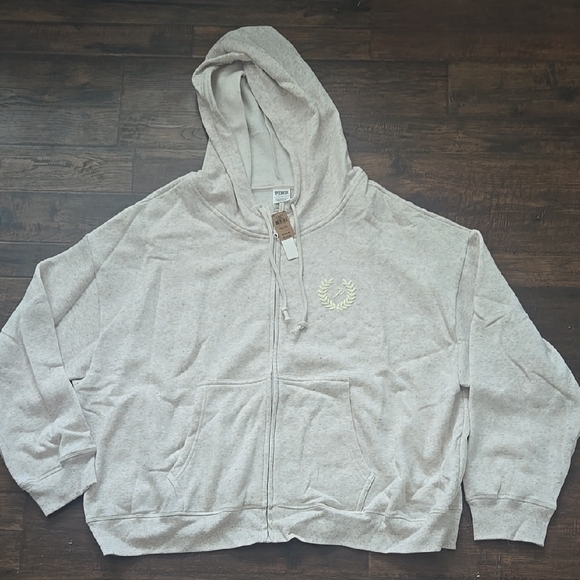 Women's Cream Hoodie Sweater - Picture 1 of 2